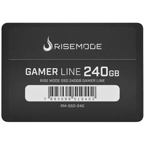 Ssd 2.5 240gb 256gb rise mode com Windows 11 Pro C/ NF e Garantia