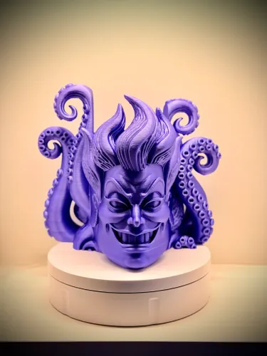 ORGANIZADOR MULTIFUNCIONAL ÚRSULA - COLEÇÃO VILLAINS - DECORAÇÃO GEEK - PERSONAGEM DISNEY