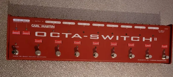Pedal Controlador Octa-Switch II Carl Martin
