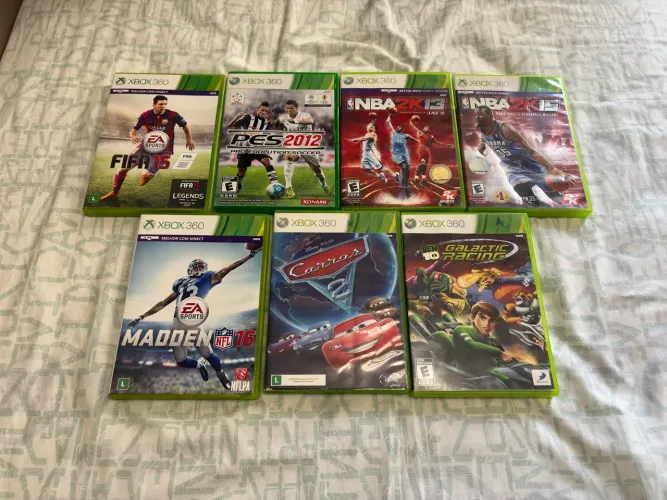 Jogos Originais Xbox 360 na capa