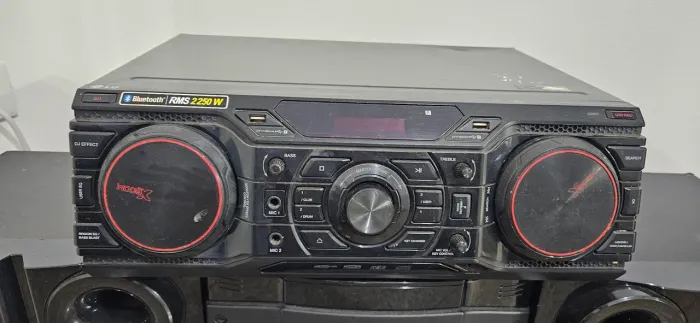 Som LG X Boom Bluetooth RMS 2250W Completo - Excelente Estado