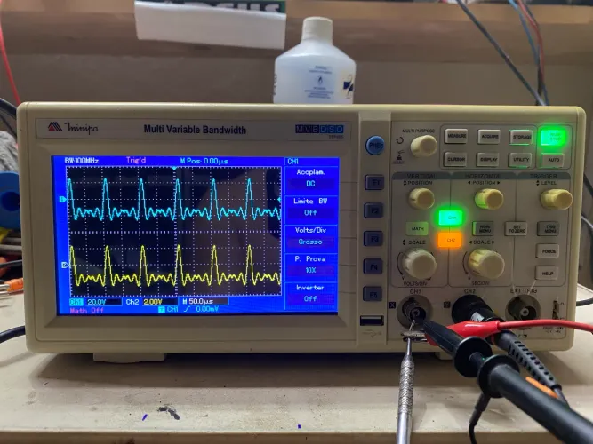 Osciloscópio Minipa 100Mhz 
