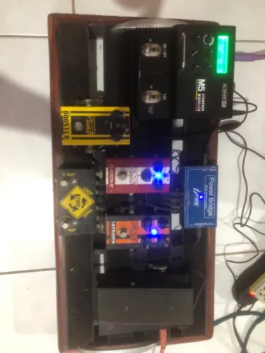 Setup de pedais e pedais individuais
