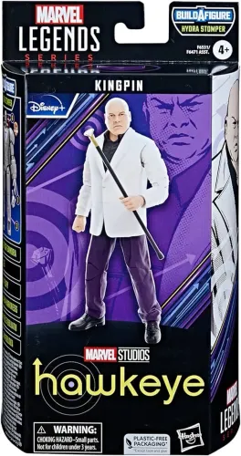 Marvel legends kingpin - hawkeye - rei do crime