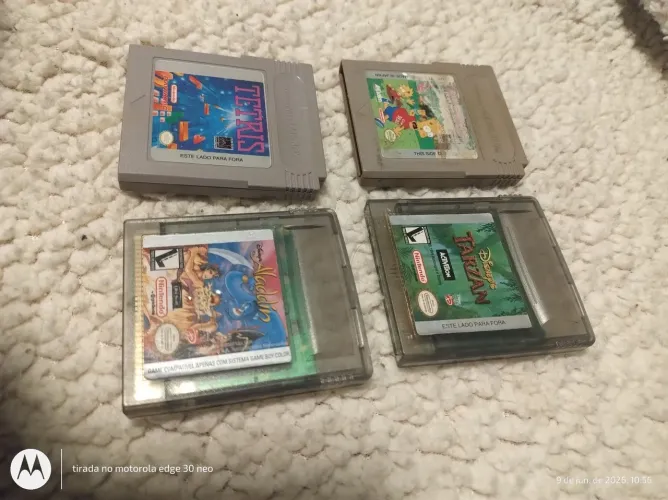 Cartuchos de game boy originais 