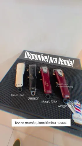 Máquinas Wahl Barbeiro Barbearia