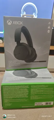 Headset Xbox sem fio original lacrado