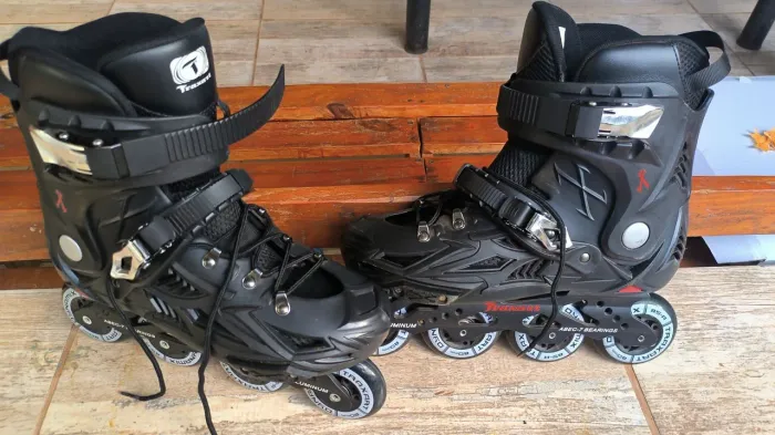 Patins Traxart freestyle Dynamix Preto-Abec 7 tamanho das rodas 80 mm tamanho 40/41