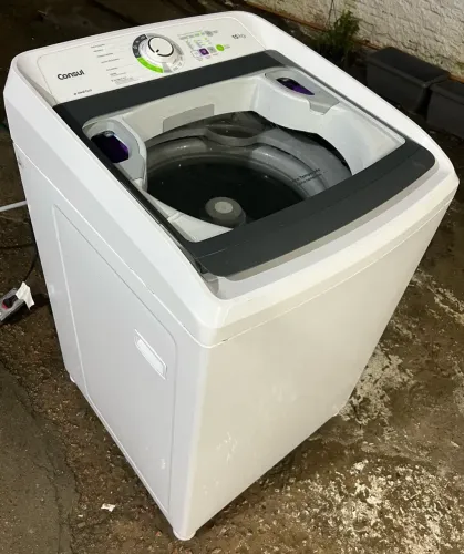 Máquina de lavar 15kg, voltagem 110v