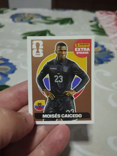 Vende-se figurinha copa do mundo 2026 legend - Moises Caicedo bronze