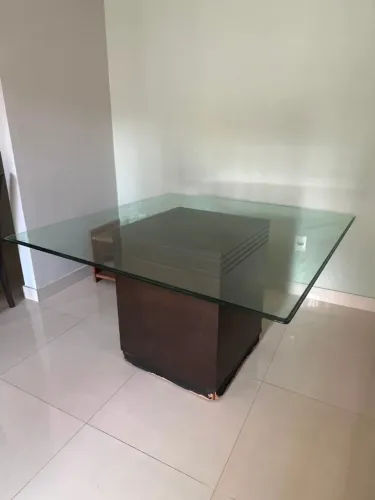 Mesa para sala de vidro