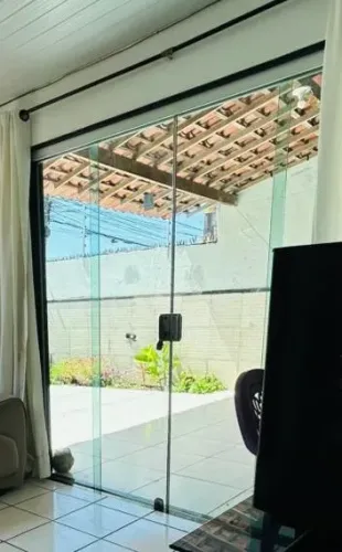 Vendo porta de vidro