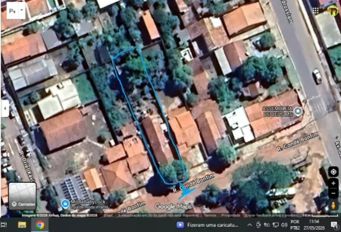 Casa em Miranda-ms com terreno de 10x50.