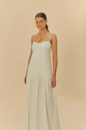 Vestido Farm Alcinhas Tam P
