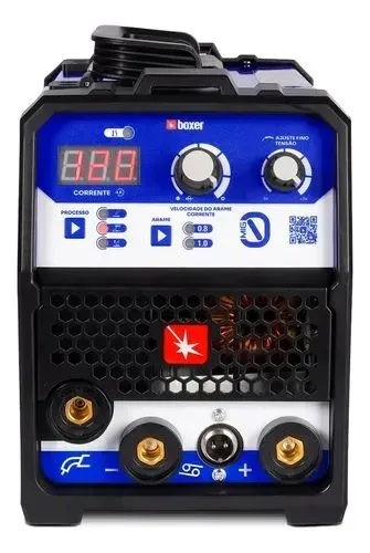 Máquina de solda mig sem gás da boxer