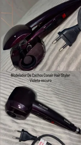 Modelador de Cachos Conair Hair Styler Violeta-escuro