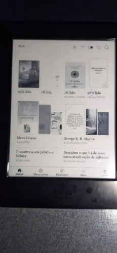 Leitor E-Reader Kobo Aura H20