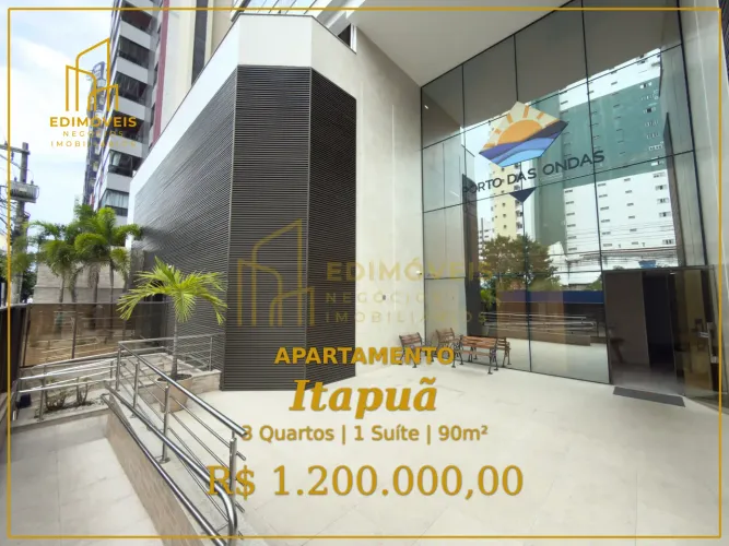 Pronto para morar: apartamento em Itapuã com 3 quartos e sauna!
