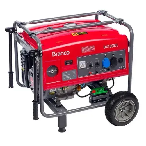 Gerador a gasolina c/partida elétrica 6KVA ( Branco )