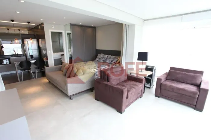 Mobiliado e decorado andar super alto vista livre ponte estaiada quadra de tenis