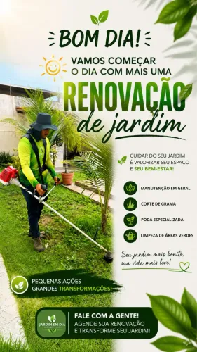 Jardineiro em João Pessoa | Corte de Grama e Manutenção de Jardins