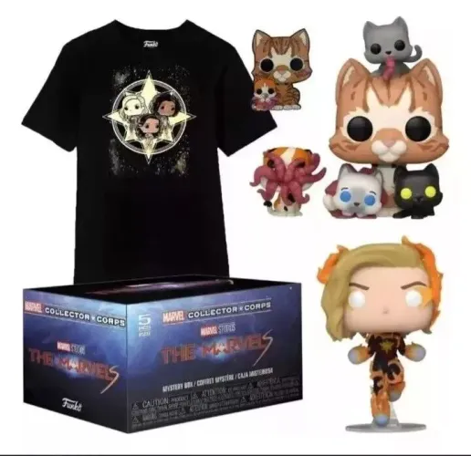 Funko Pop Marvel Collector Box - The Marvels 