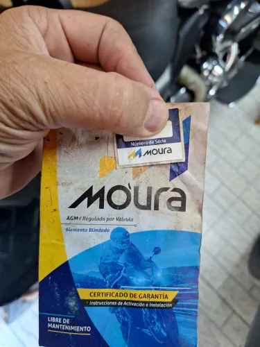 Bateria com 6 meses de uso 30 MA