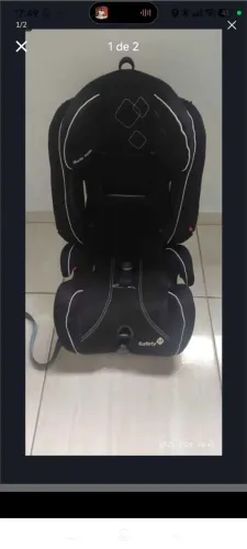 Cadeira veicula 9 a 36kg