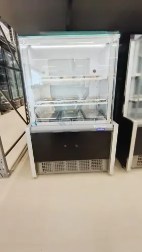 Balcão Vitrine Estufa 75 CM Linha Aurora Gelopar