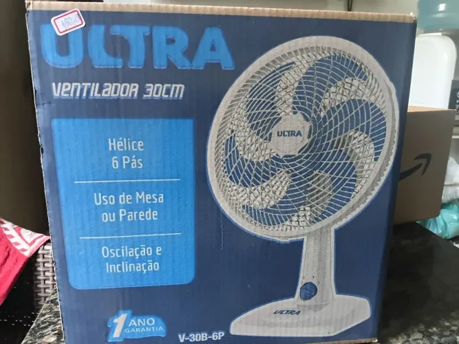 Ventilador ultra 30 cm 6 pás