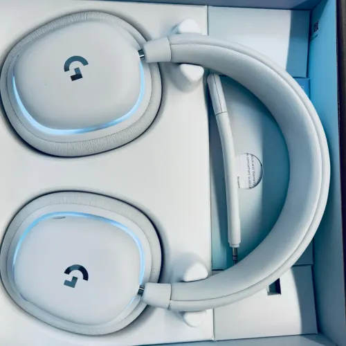 Headset Gamer Logitech G735 Aurora Collection - Branco