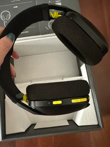 Fone com microfone sem fio Gamer