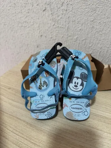 Chinelo Sandalinha Havaianas 23/24 Azul 