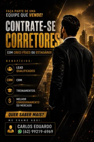 Contrata CORRETORES DE IMÓVEIS
