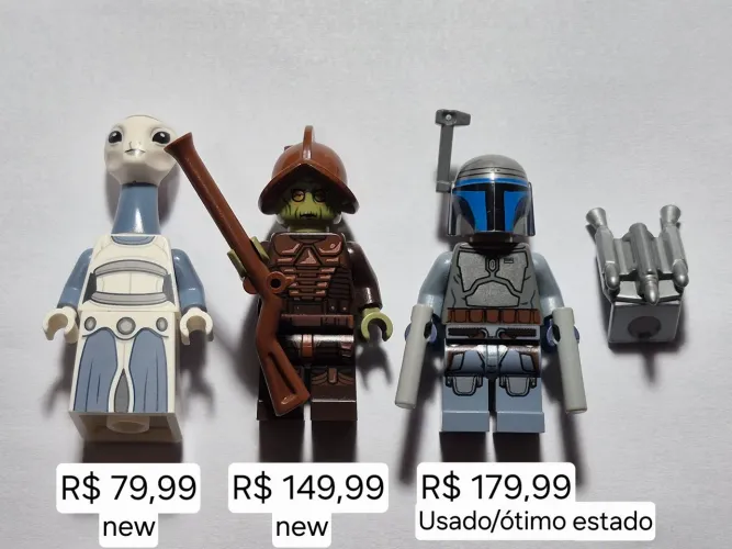 Lego Star wars minifiguras originais