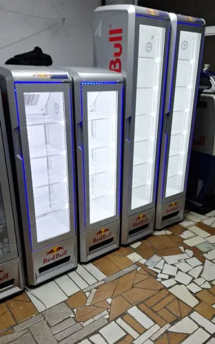 Geladeira Redbull Modelos Mega e Medium Slim a partir