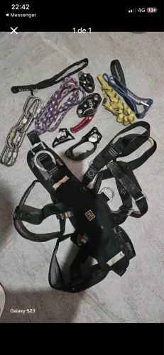 Vendo cinto de rapel