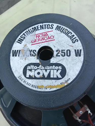 Auto Falante Novik 15 pol 250 watts 