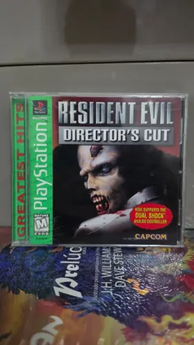 Resident Evil 1 Director's Cut PS1 Completo com reg card ORIGINAL
