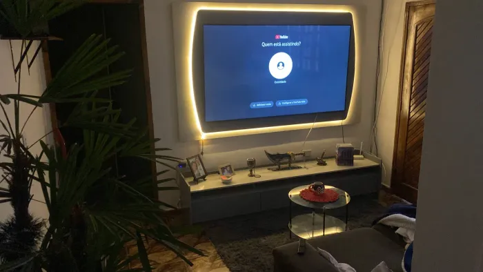 Rack e painel para TV de até 75 polegadas