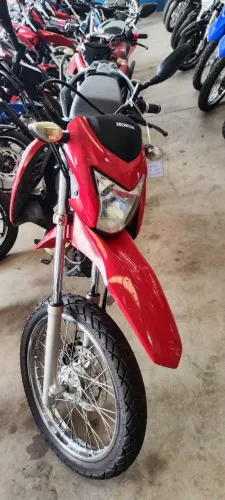 HONDA NXR BROS 160 vermelha  2015 Shalon veículos Cariacica 