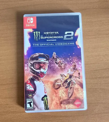 Monster Energy Supercross 2 jogo de Nintendo Switch