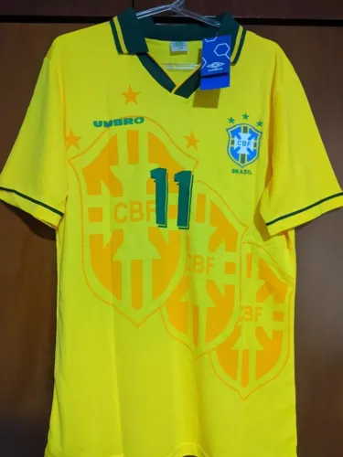 Camisa Brasil Copa do Mundo 1994 Personalizada Raridade Inédita