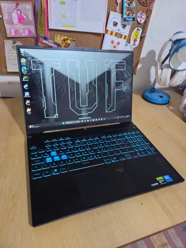 Notebook Gamer Asus TUF F16 - Core 5 210H + RTX 3050 6GB + 16GB RAM