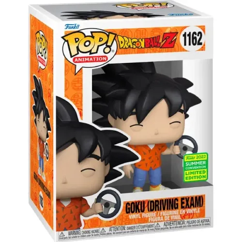 Funko Pop! Dragon ball Goku Driving Exam - NOVO