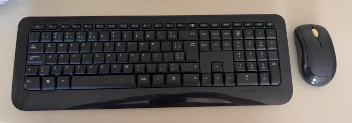 Kit de Mouse e Teclado sem fio Microsoft