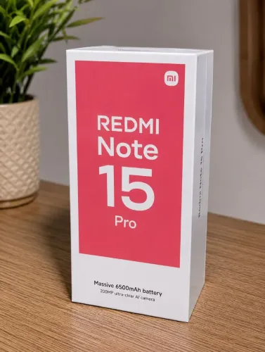 Redmi 15 Pro 12g de ram e 512gb novo lacrado, câmera traseira 200mpx e frontal 20mpx