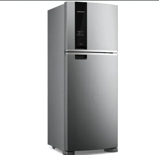 Geladeira/Refrigerador Brastemp Frost Free Duplex Prata 463L BRM55FK Cor