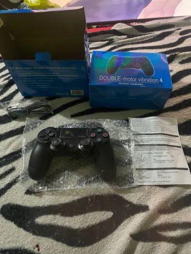 Controle Ps4 sem Fio Compatível com Videogame, Tv, Pc e Tablet