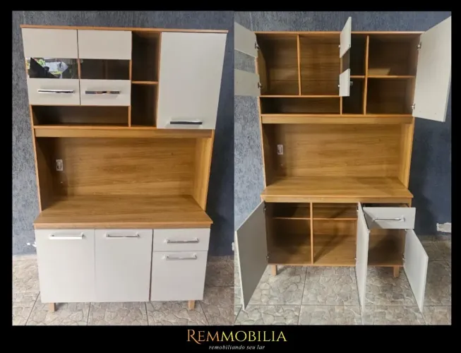 ARMÁRIO COZINHA COMPACTO - NOVO / ENTREGAMOS MONTADO